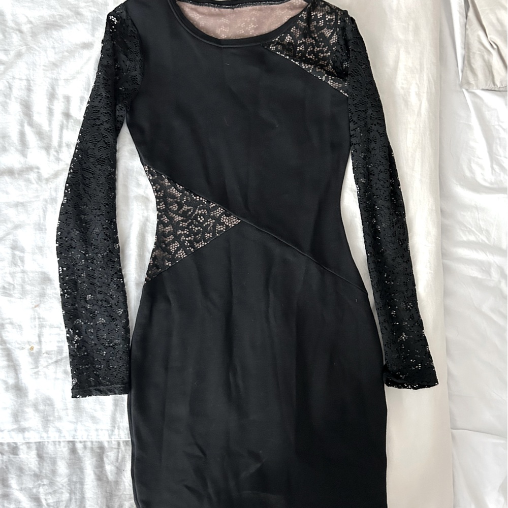 Bcbg desk. Blac lace. XSmall